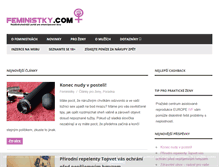 Tablet Screenshot of feministky.com